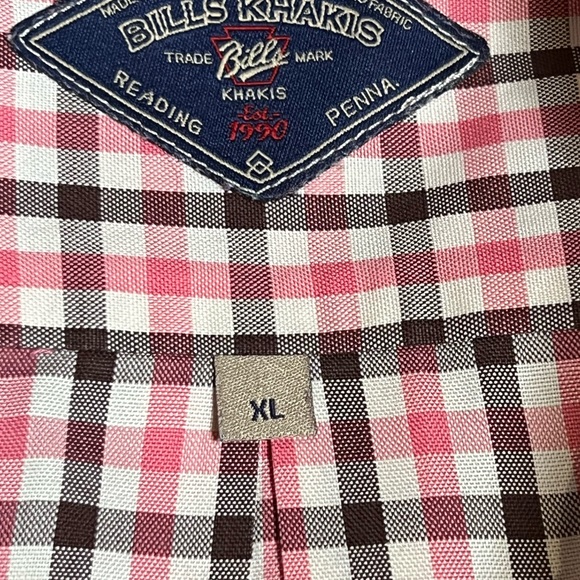 Bill’s Khakis XL checkered shirt 🔥💰🔥 - Picture 4 of 8